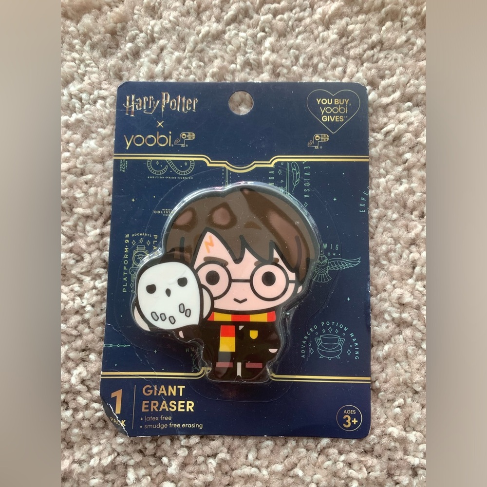 NWT Harry Potter Gaint Eraser